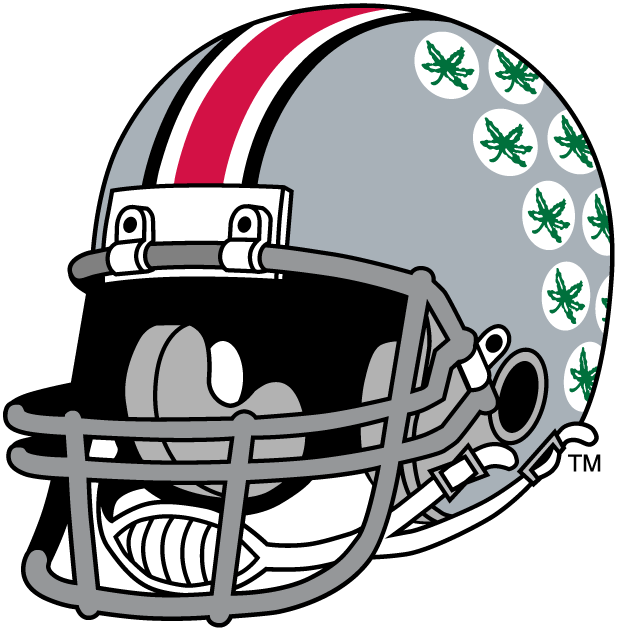 Ohio State Buckeyes 1968-Pres Helmet Logo diy DTF decal sticker